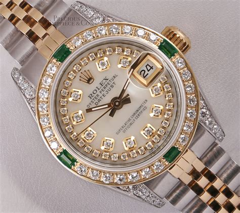 rolex lady datejust diamond bezel mop|Rolex Datejust 26mm ladies price.